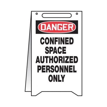 Accuform OSHA DANGER FOLDUPS FLOOR SIGN PFR134 PFR134